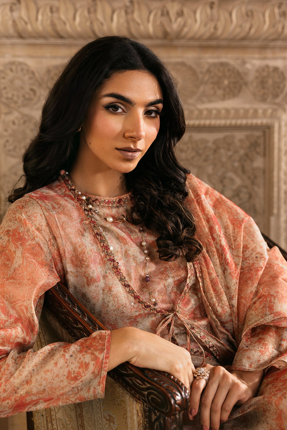 SHIMMER NET | EMBROIDERED