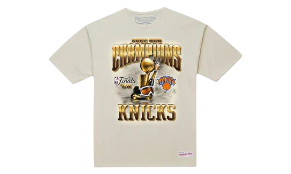 New York Knicks 2026 NBA Champions Finals T-Shirt "Cream" SS21650 NYKCREA
