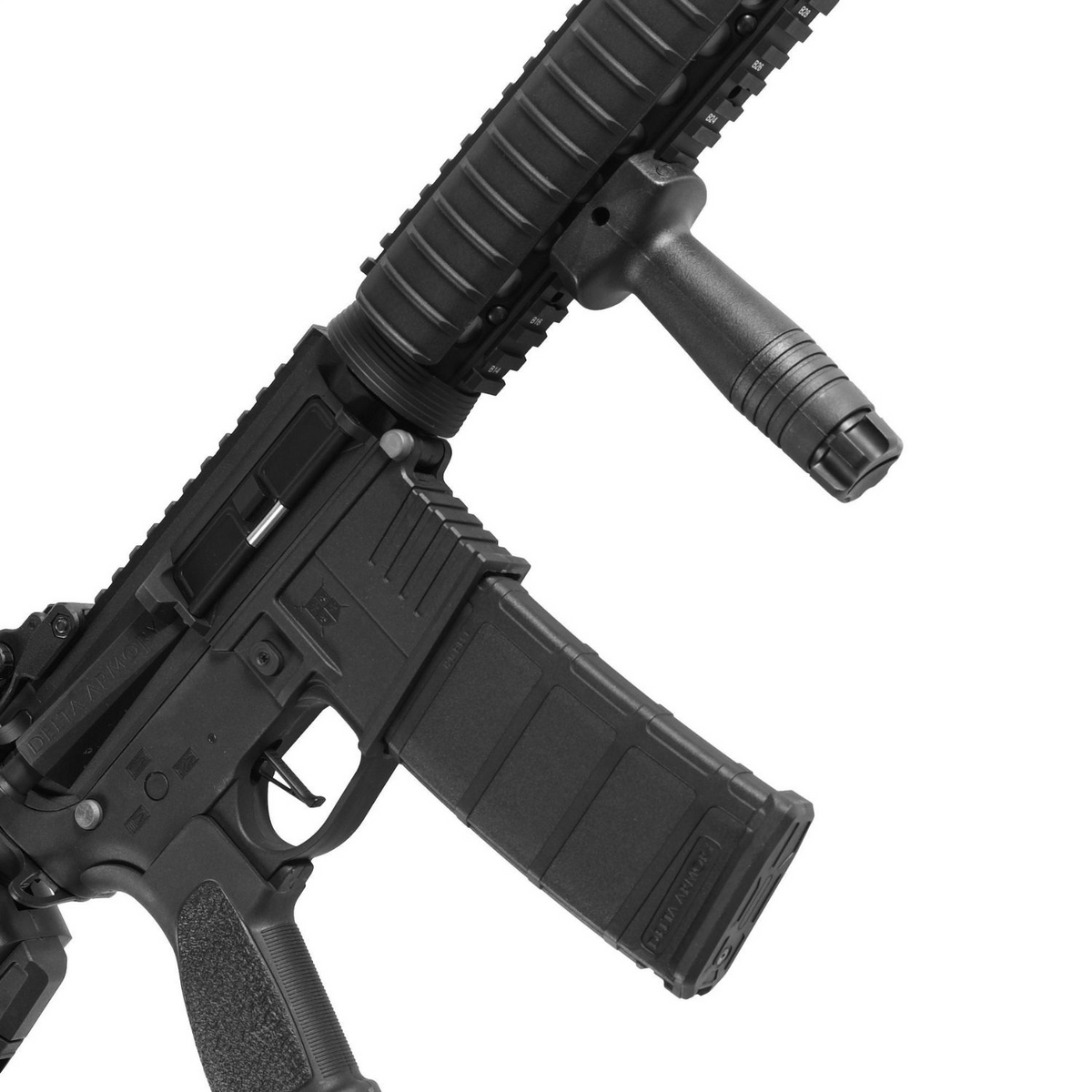 Delta Armory AR15 RIS BRAVO Siyah AEG Airsoft Tüfek / Pil Şarj Setli