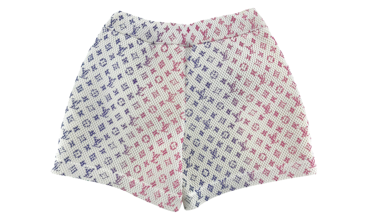 Amen Break Gradient Monogram Mesh Shorts "White Multi" 1A9V7J
