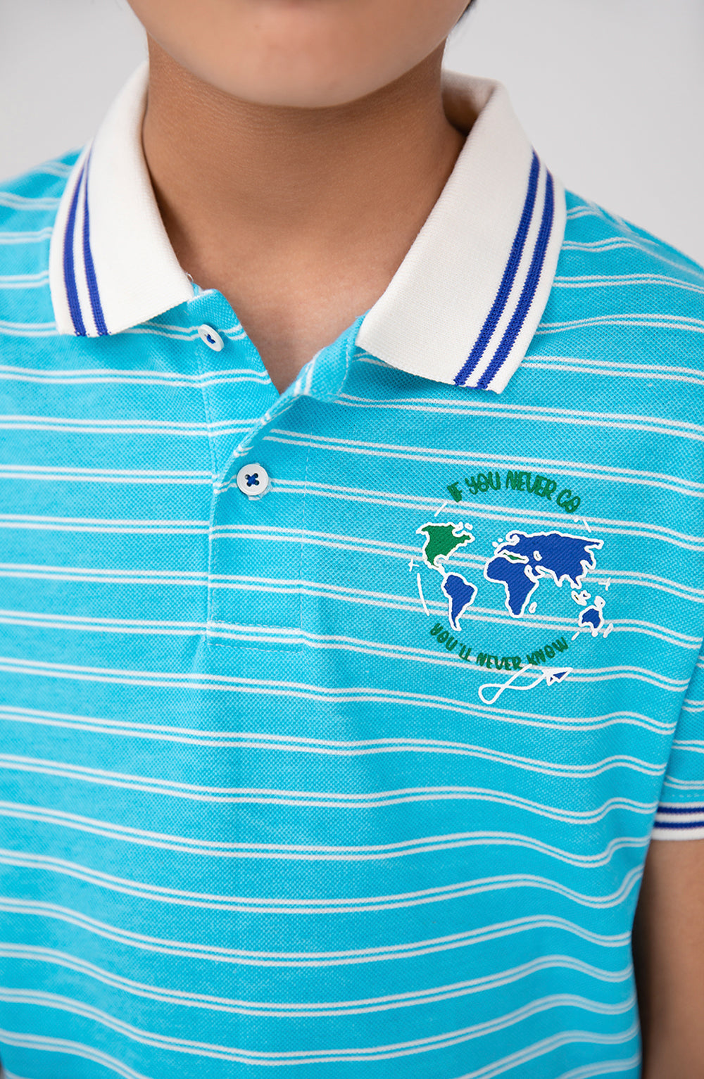 Boys Striper Polo - BKP705325