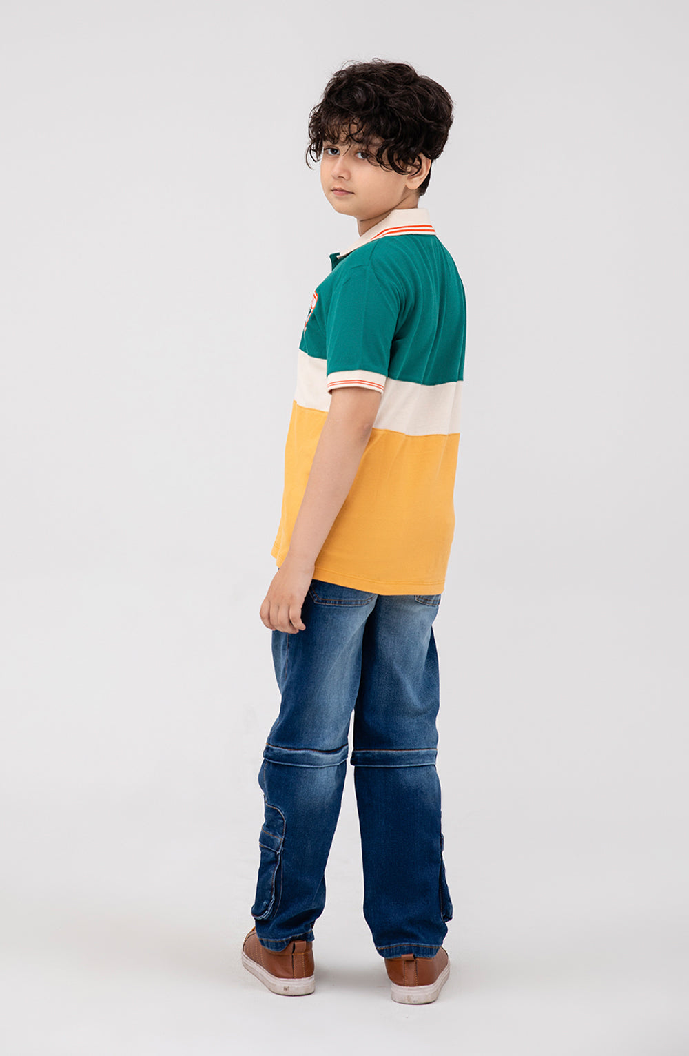Boys Embroidered Polo - BKP707325