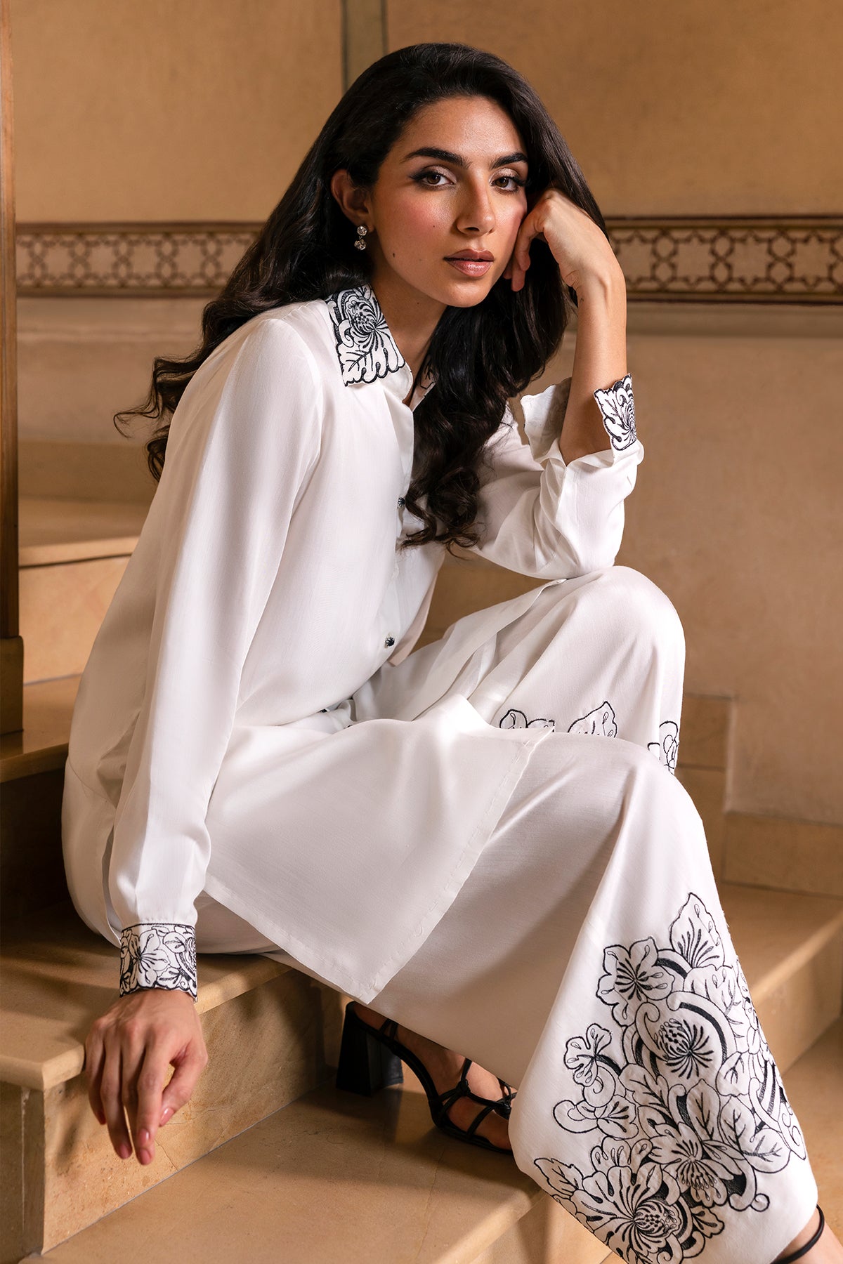 PURE SILK | EMBROIDERED