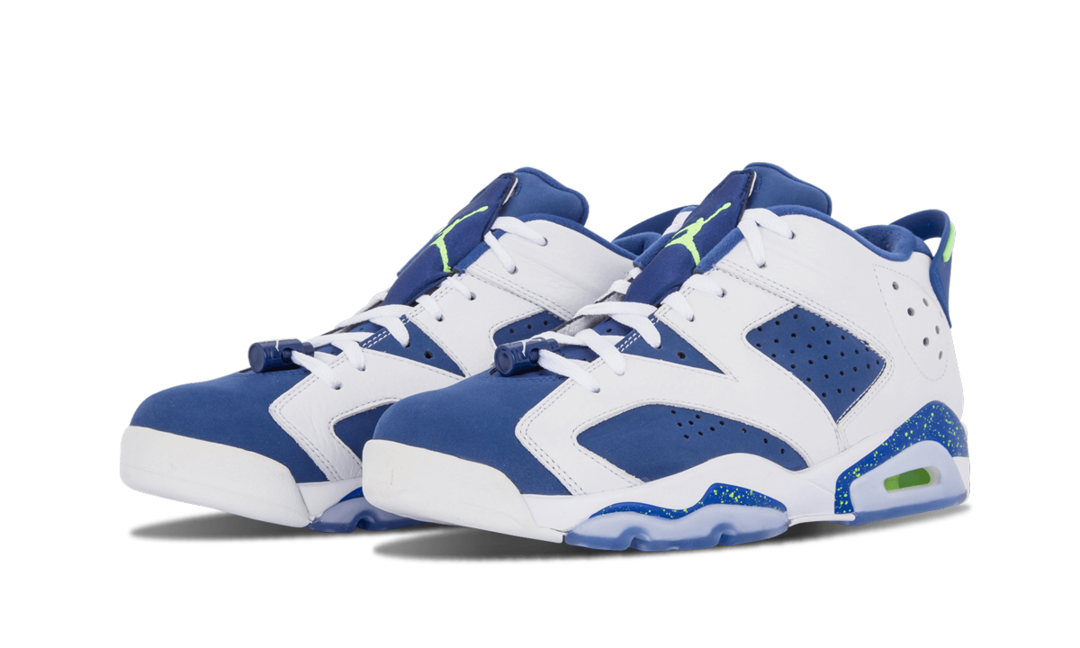 Air Jordan 6 Retro Low "Seahawks" 304401 106