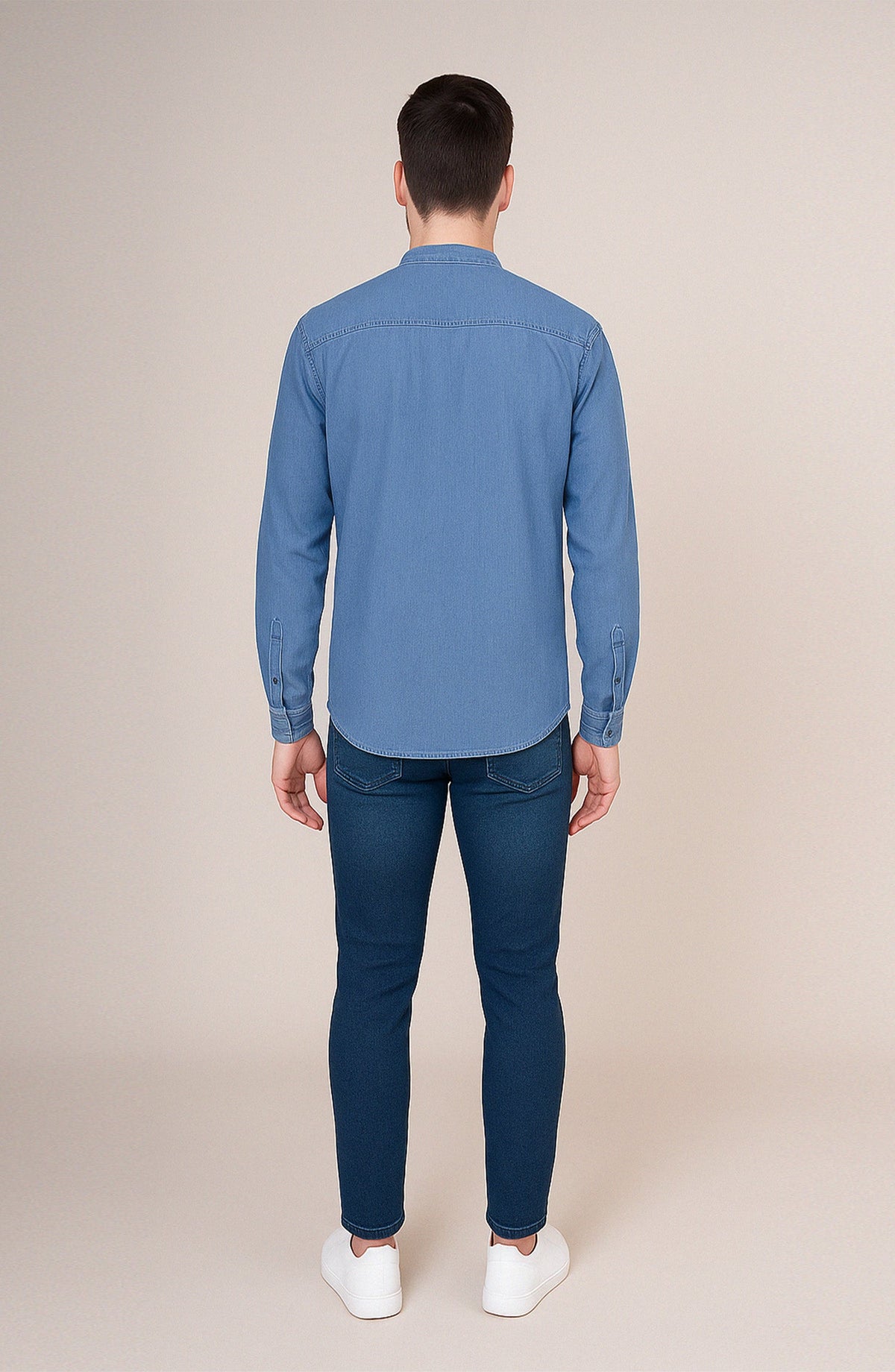 Men's Denim Shirt - SWS704125