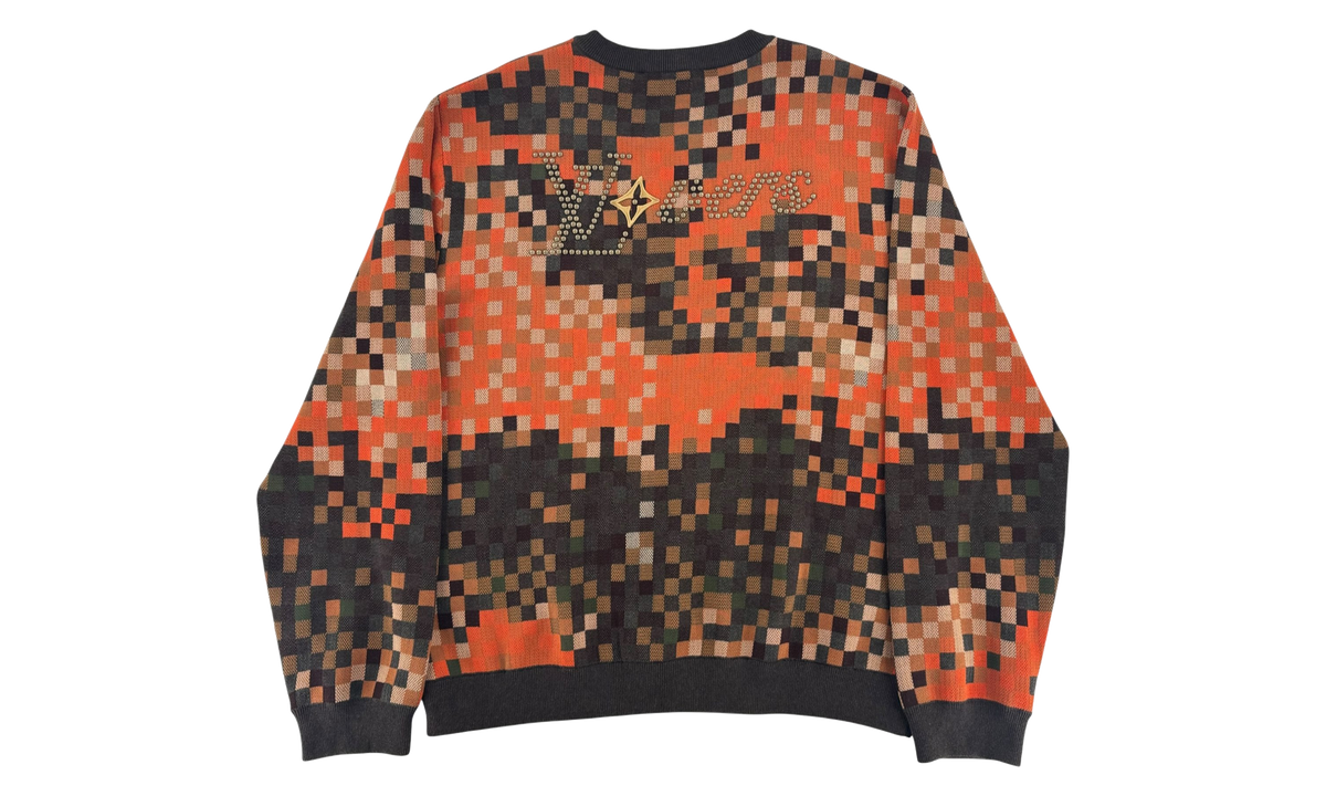 Damoflage Cotton Jacquard Pullover "Orange" RM242M OY8 HRN72W