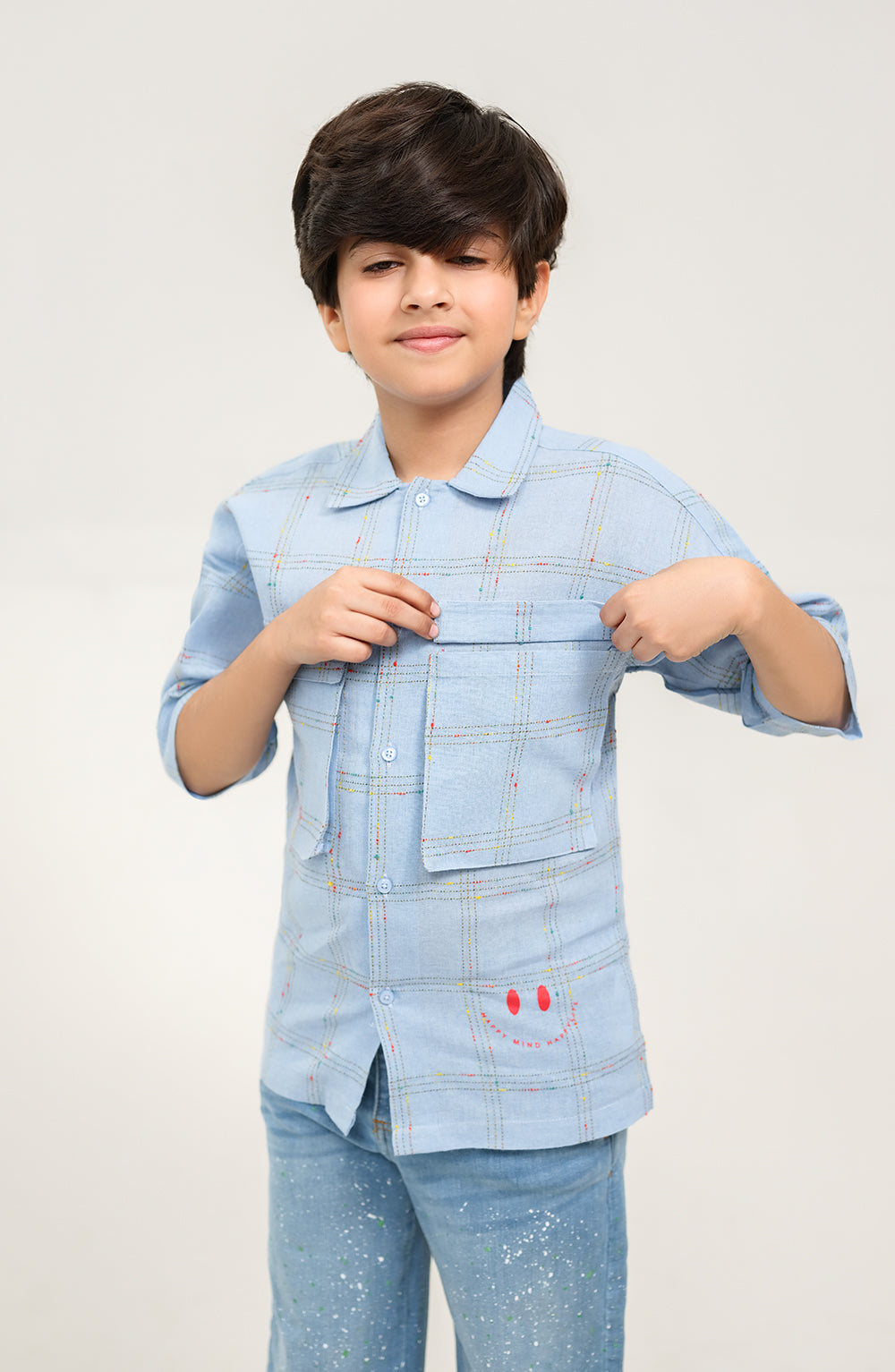 Boys Oversized Shirt - BW704125