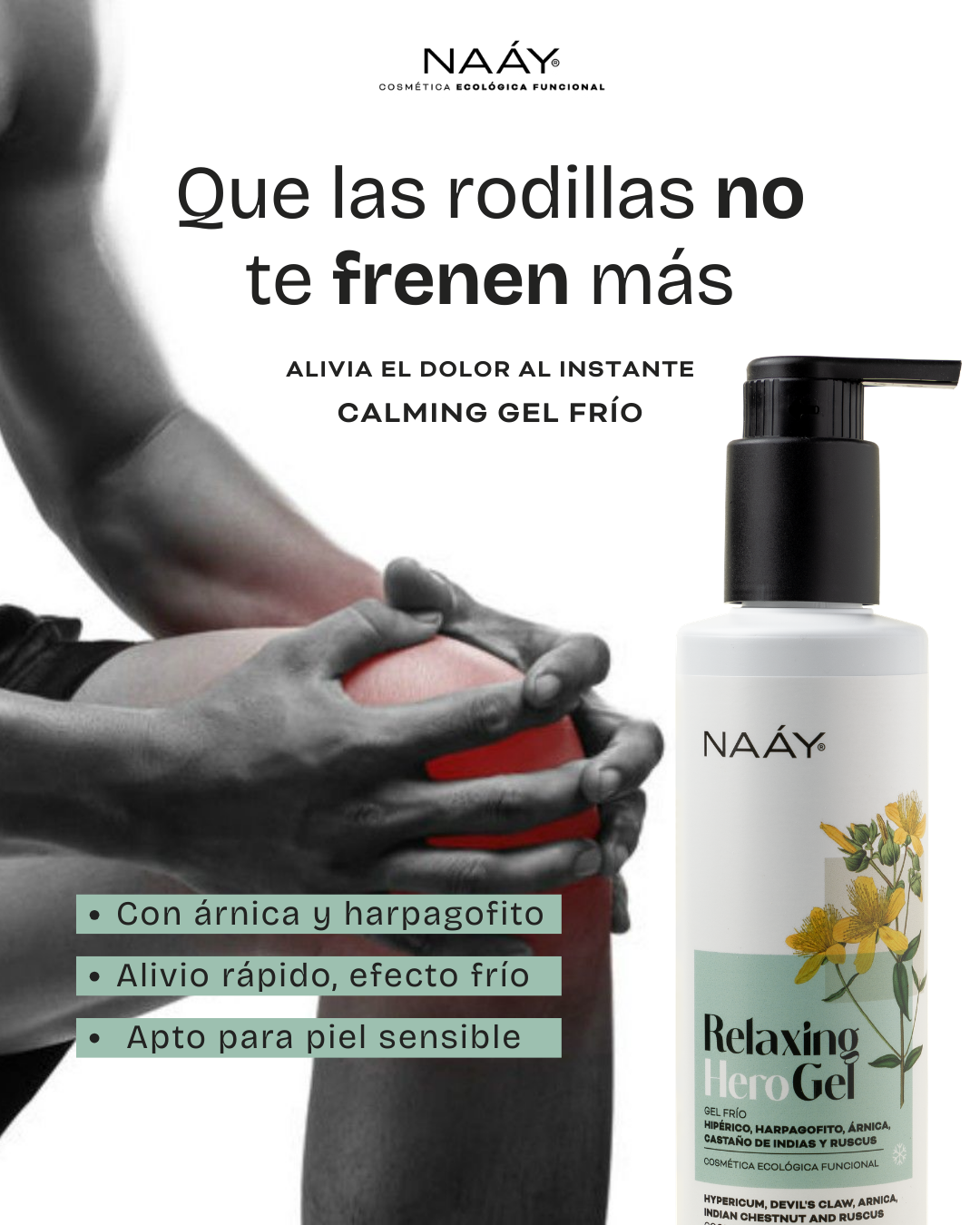 Relaxing Hero Gel | Gel Corporal Calmante Frío