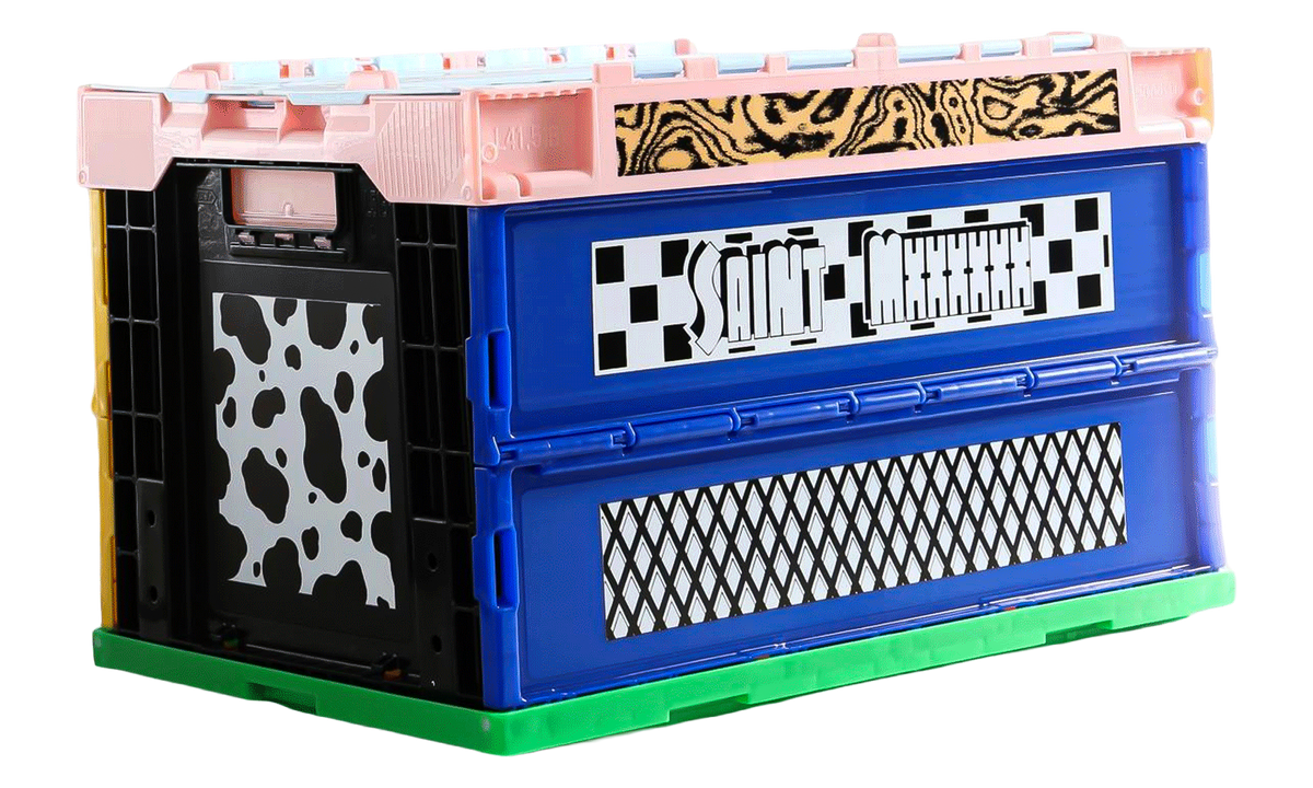 Mix-Print Foldable Storage Box "Yellow" SM MK1 0000 083 YELLOW