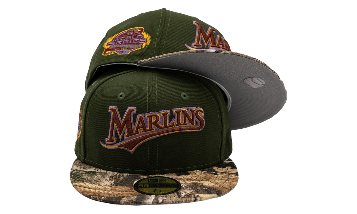 59FIFTY Florida Marlins Script 100th World Series "Rifle Green" 70819795