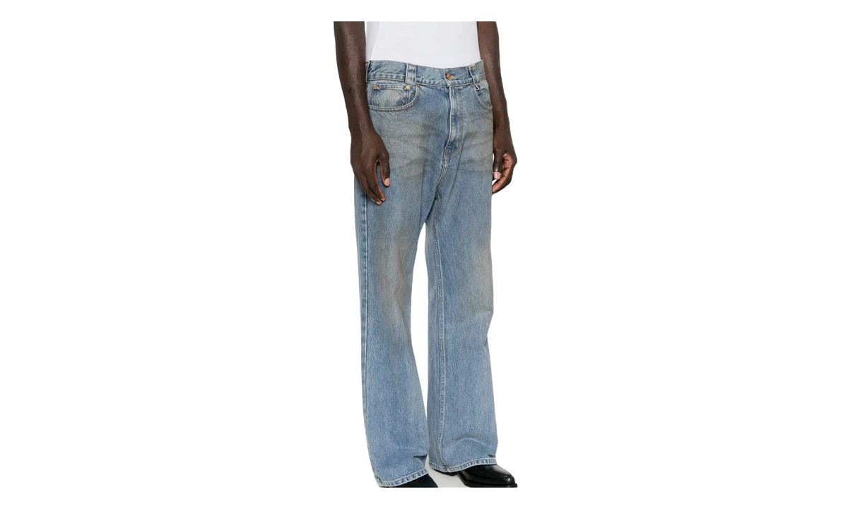 Flared Denim Pants "Blue Denim" MMDPA002 043N 031