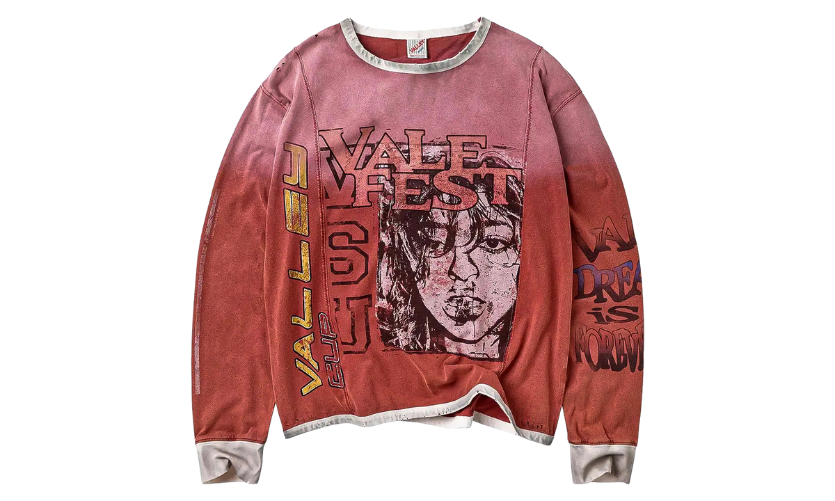 Hot Mess L/S Tee "Red" VAL455