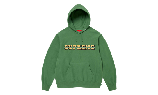 Collegiate Acronym Hooded Sweatshirt "Green" SU28696