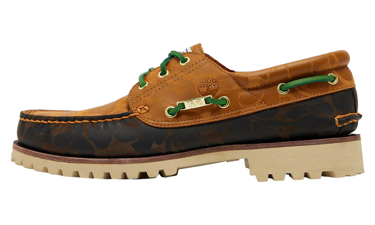 3-Eye Classic Lug Boots "BAPE - Wheat" TB0A2QFE231