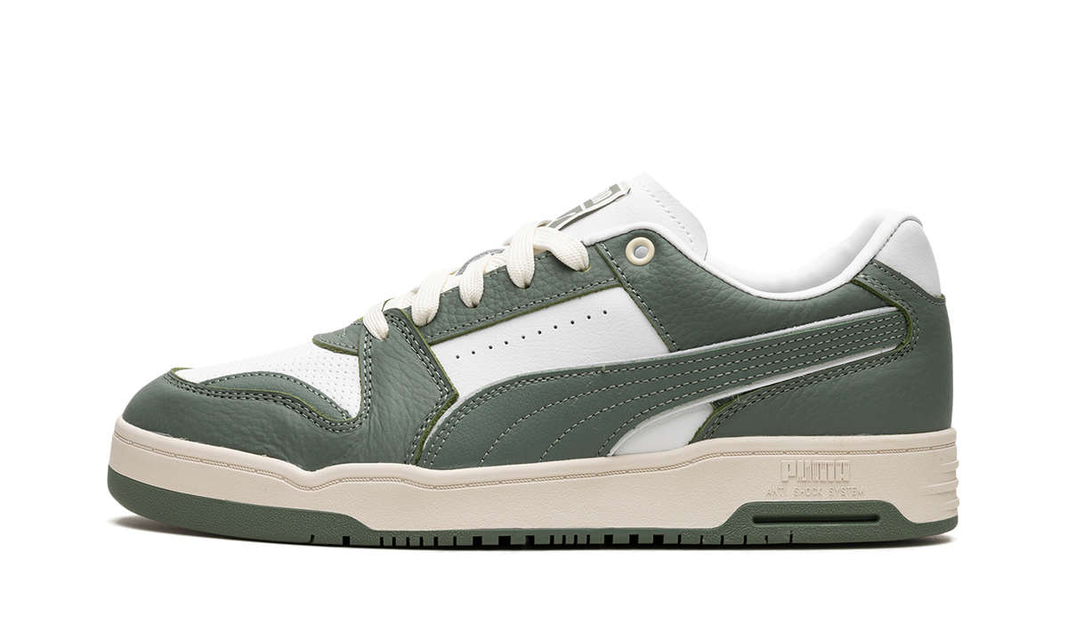 Slipstream Lo Vintage "PUMA White / Eucalyptus" 394693 02