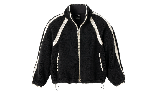 Nikia Crochet UGGfluff Jacket WMNS "Black" 1161670 BLK