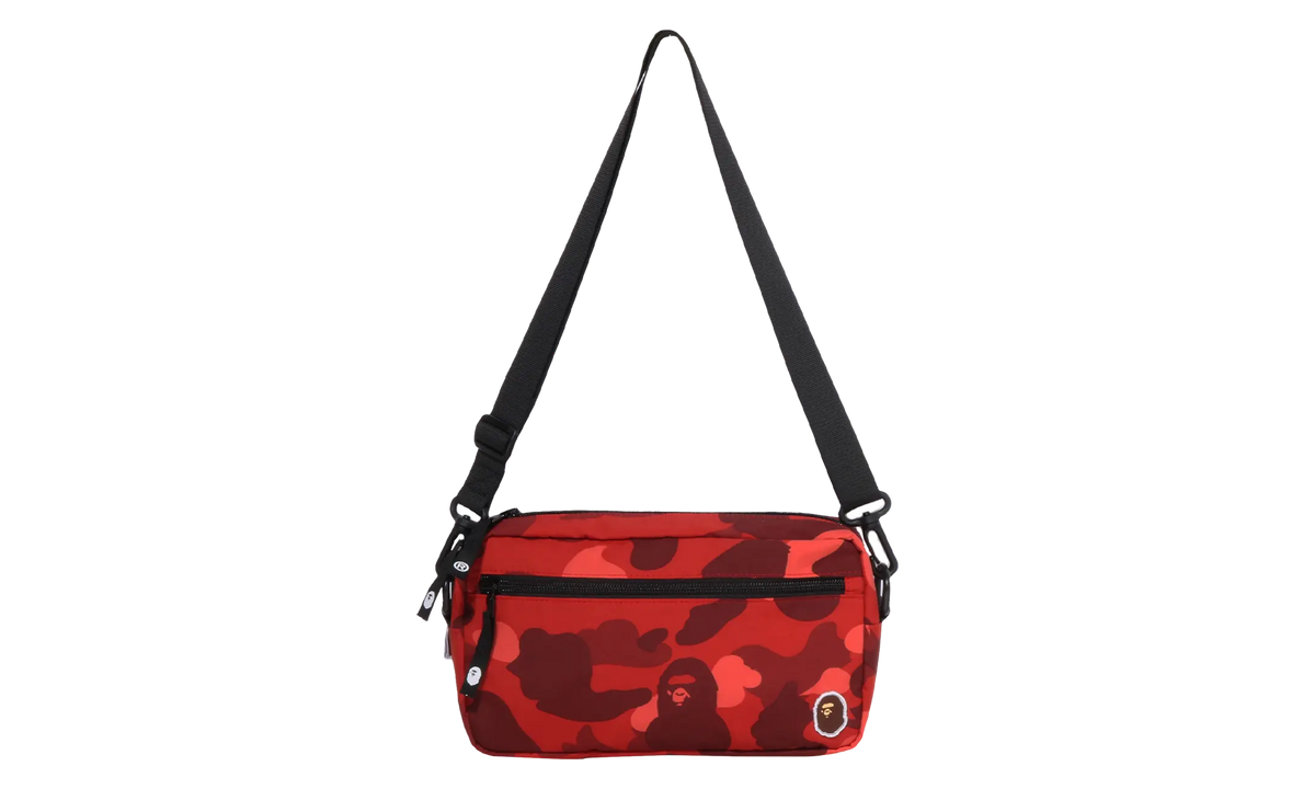 Color Camo Mini Shoulder Bag "Red Camo" 001SGL801001MRED