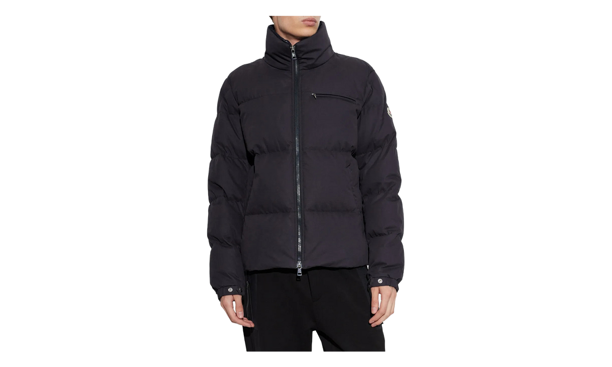 Isenviel Cotton Poplin Short Down Jacket "Dark Navy Blue" MON146
