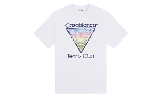 Tennis Club Icon Printed Tee "White" MAW26 JTS 001 06