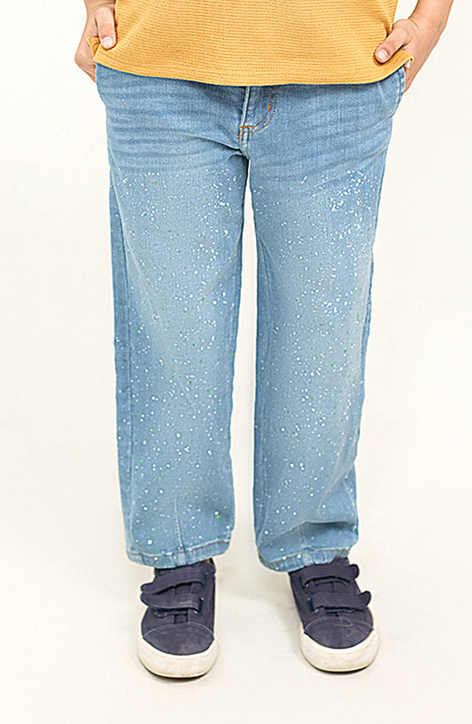Boys Baggy Fit Denim Pant - BDP702125