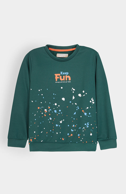 Printed Sweatshirt - BHK613425