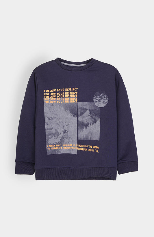 Printed Sweatshirt - BHK627425
