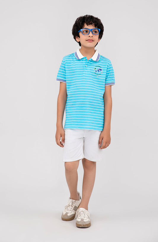 Boys Striper Polo - BKP705325
