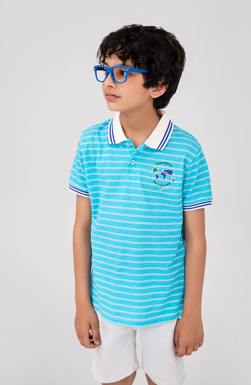 Boys Striper Polo - BKP705325