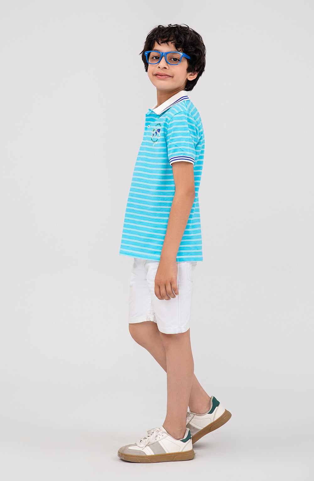 Boys Striper Polo - BKP705325