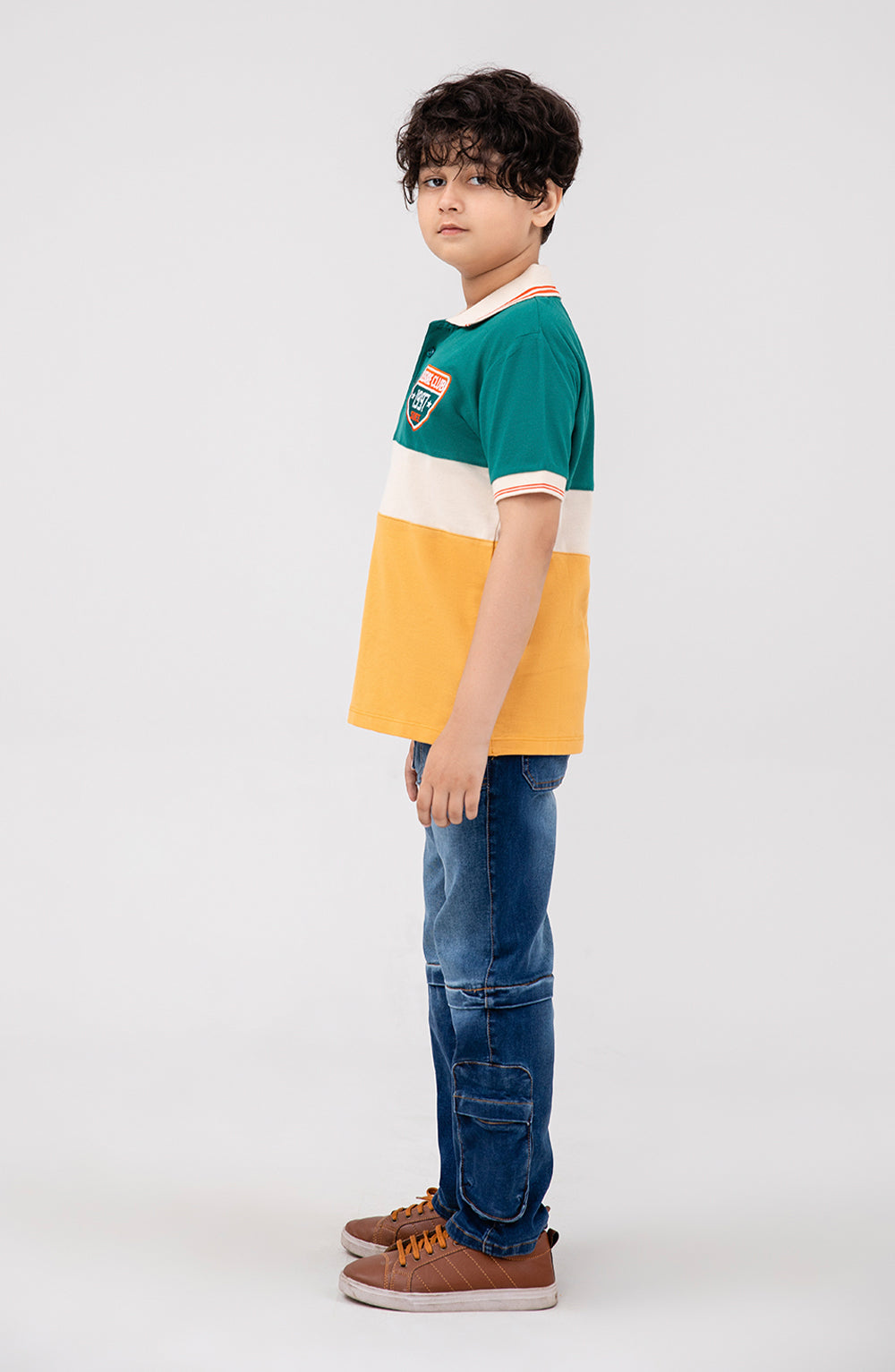 Boys Embroidered Polo - BKP707325