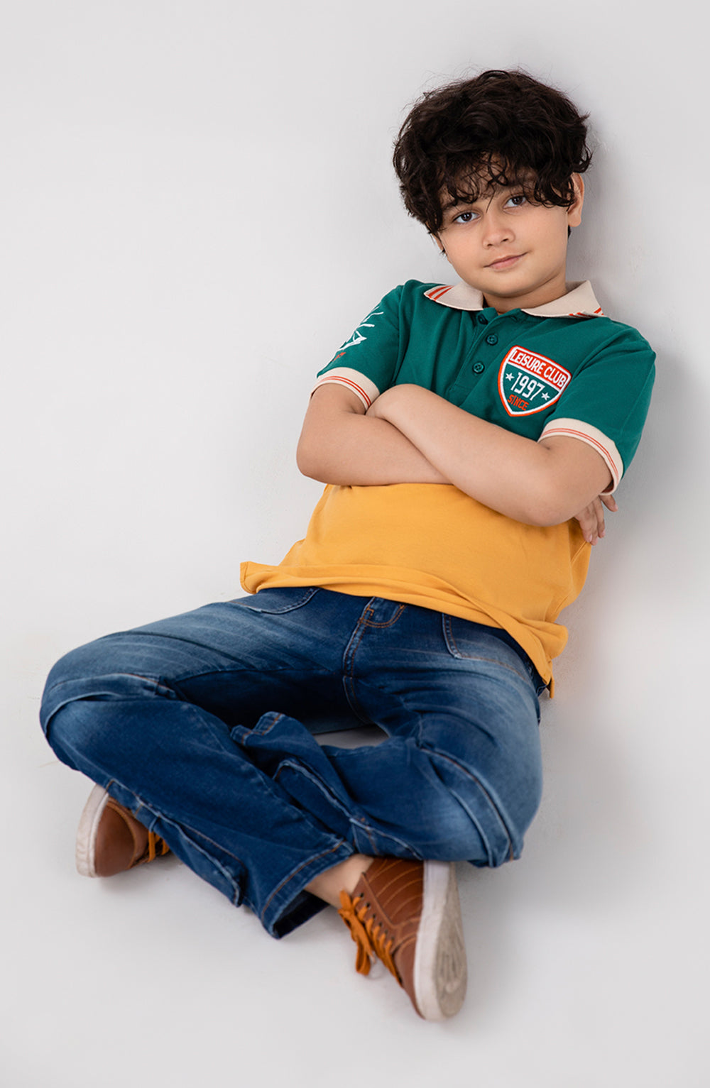 Boys Embroidered Polo - BKP707325