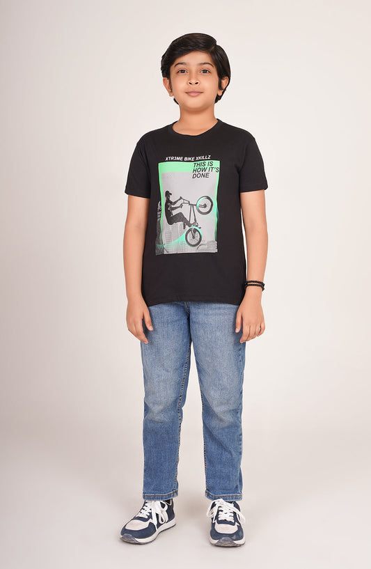 Boys Printed Tee - BKT753325