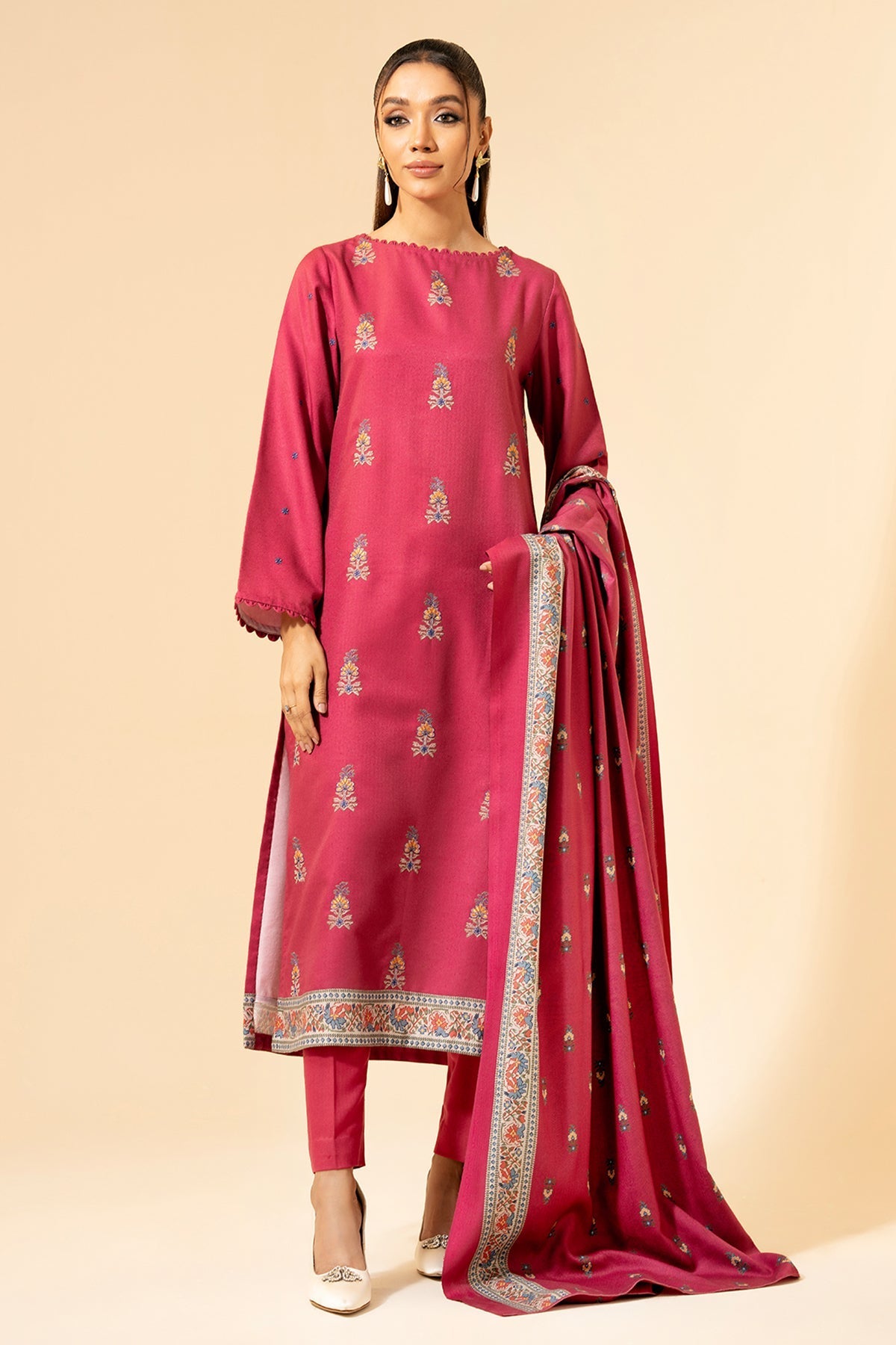 VISCOSE WOOL  |  EMBROIDERED