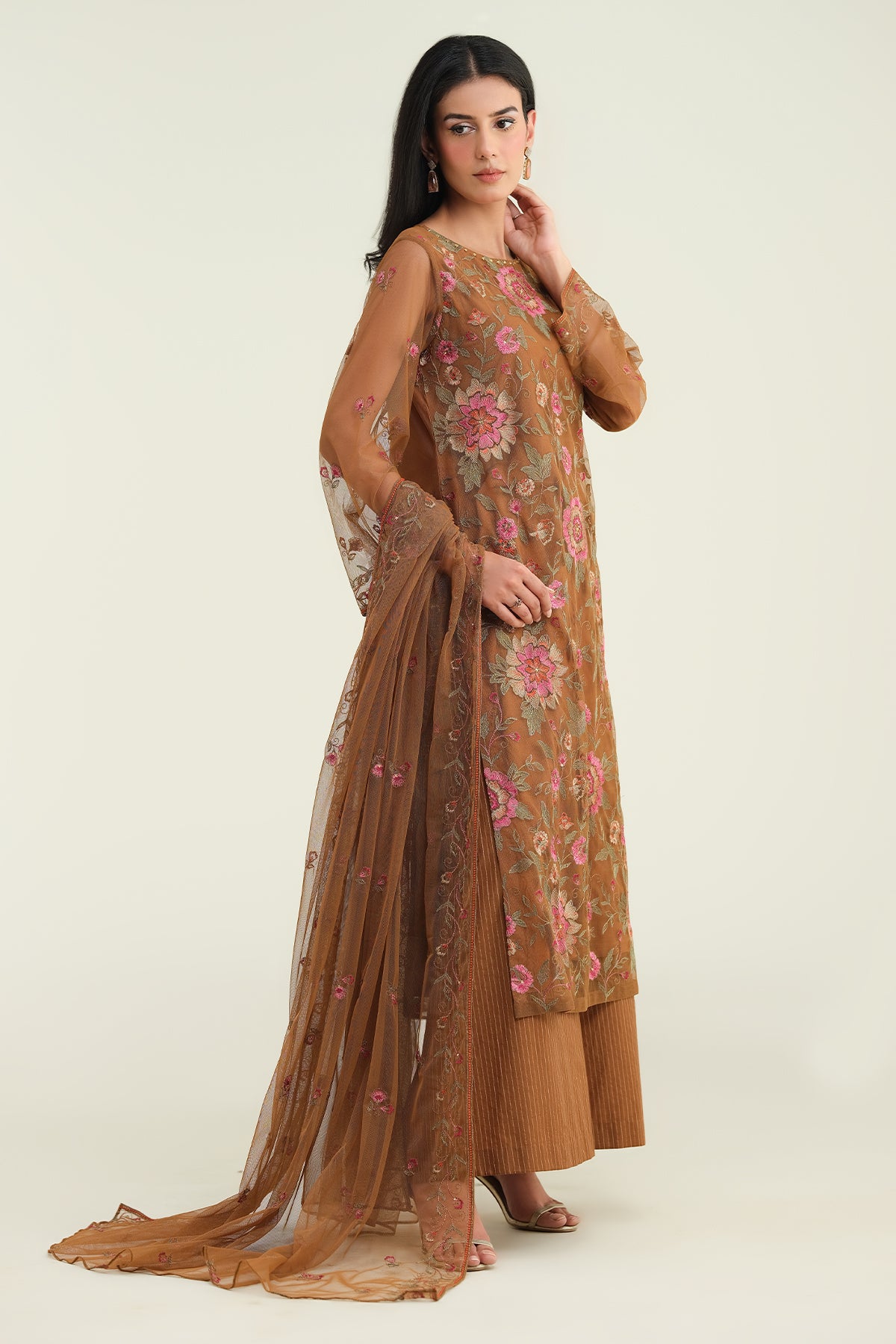 POLY NET  |  EMBROIDERED