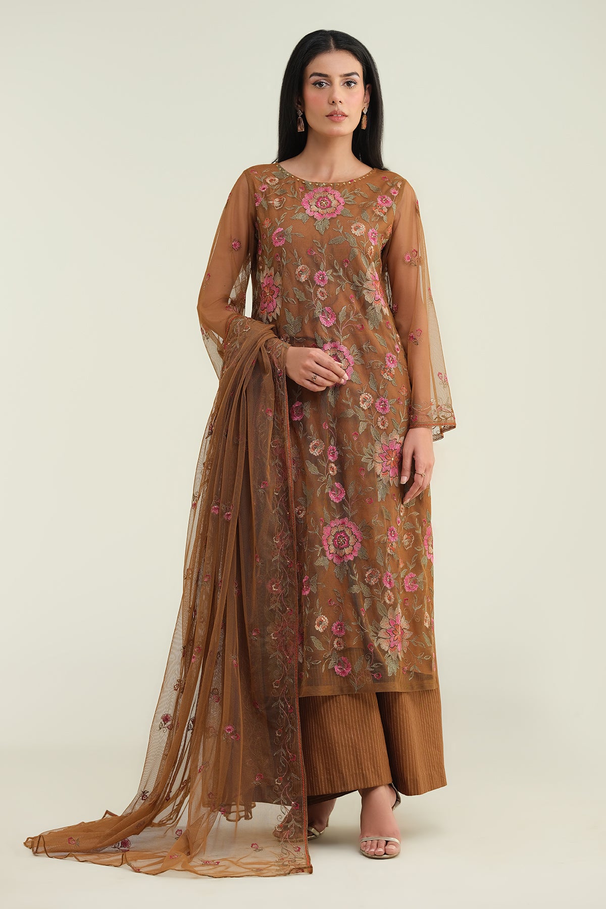 POLY NET  |  EMBROIDERED