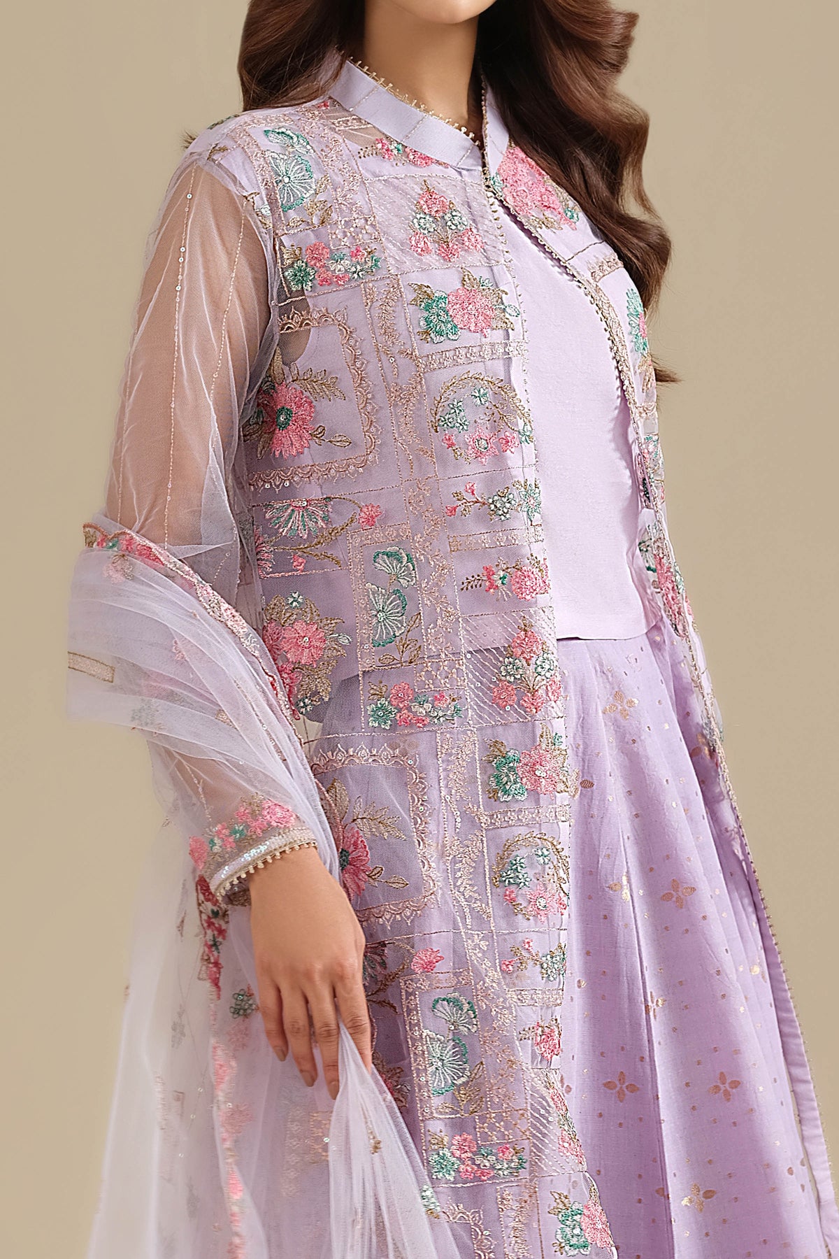 POLY NET | EMBROIDERED