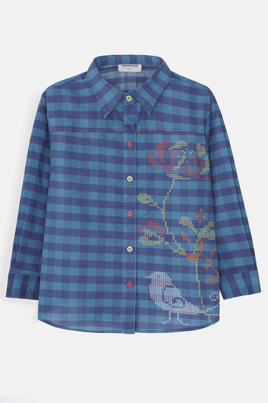 Girls Printed Shirt - GWTU-680426