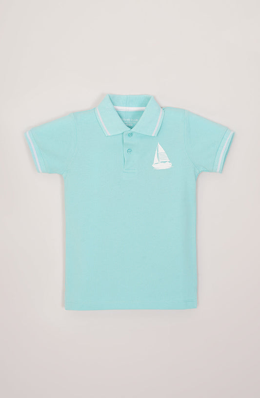Boys Printed Polo - IBKP753325