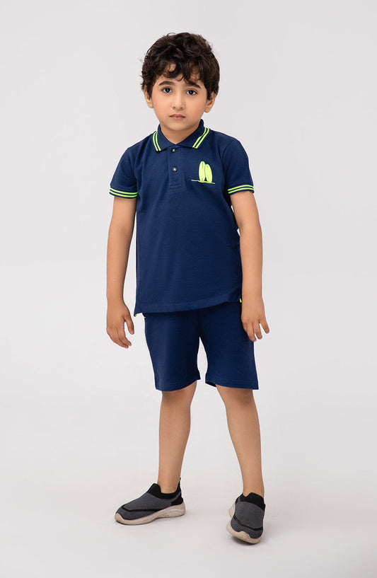 Boys Basic Polo Co-Ord Set - IBSU710125