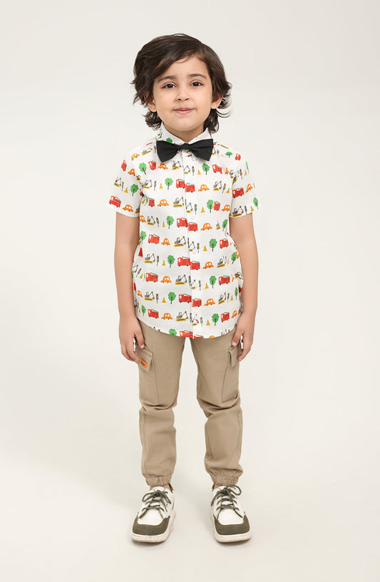 Boys Holiday Shirt - IBW703125