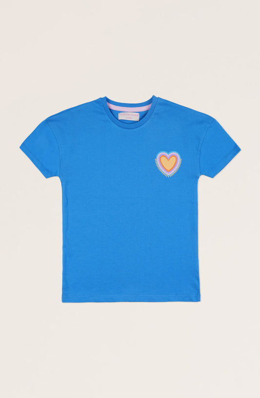 Girls Colorful Heart Co-Ord Set - IGSU706125