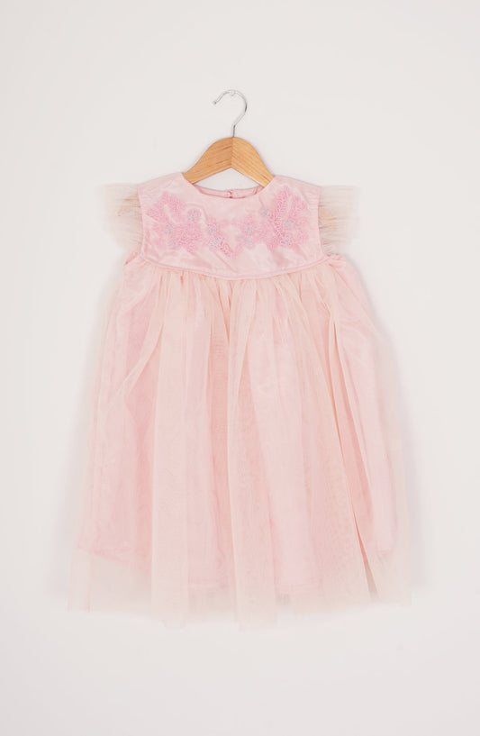 Girls Embroidered Dress - IGWD700125