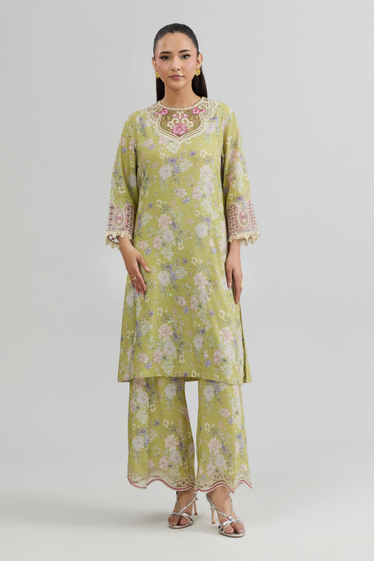 RAW SILK | EMBROIDERED