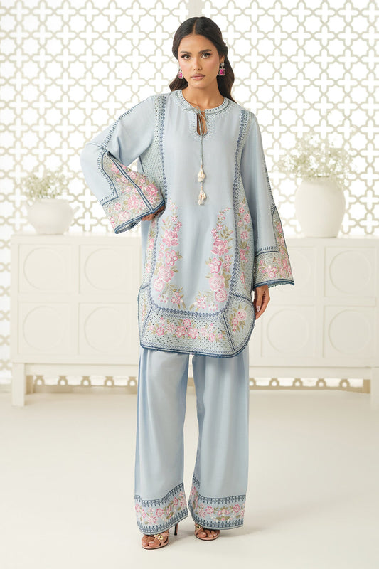 RAW SILK | EMBROIDERED