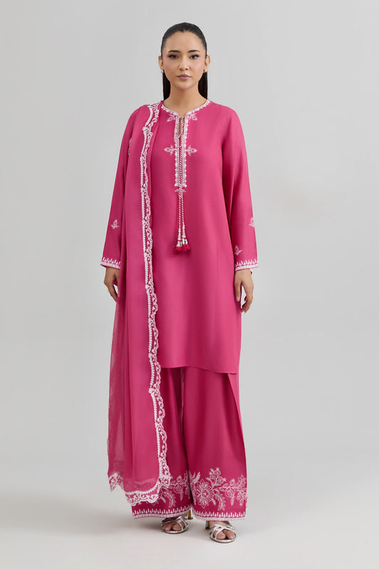 RAW SILK | EMBROIDERED