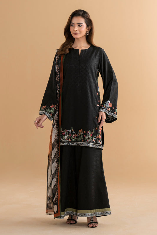 SELF JACQUARD | EMBROIDERED