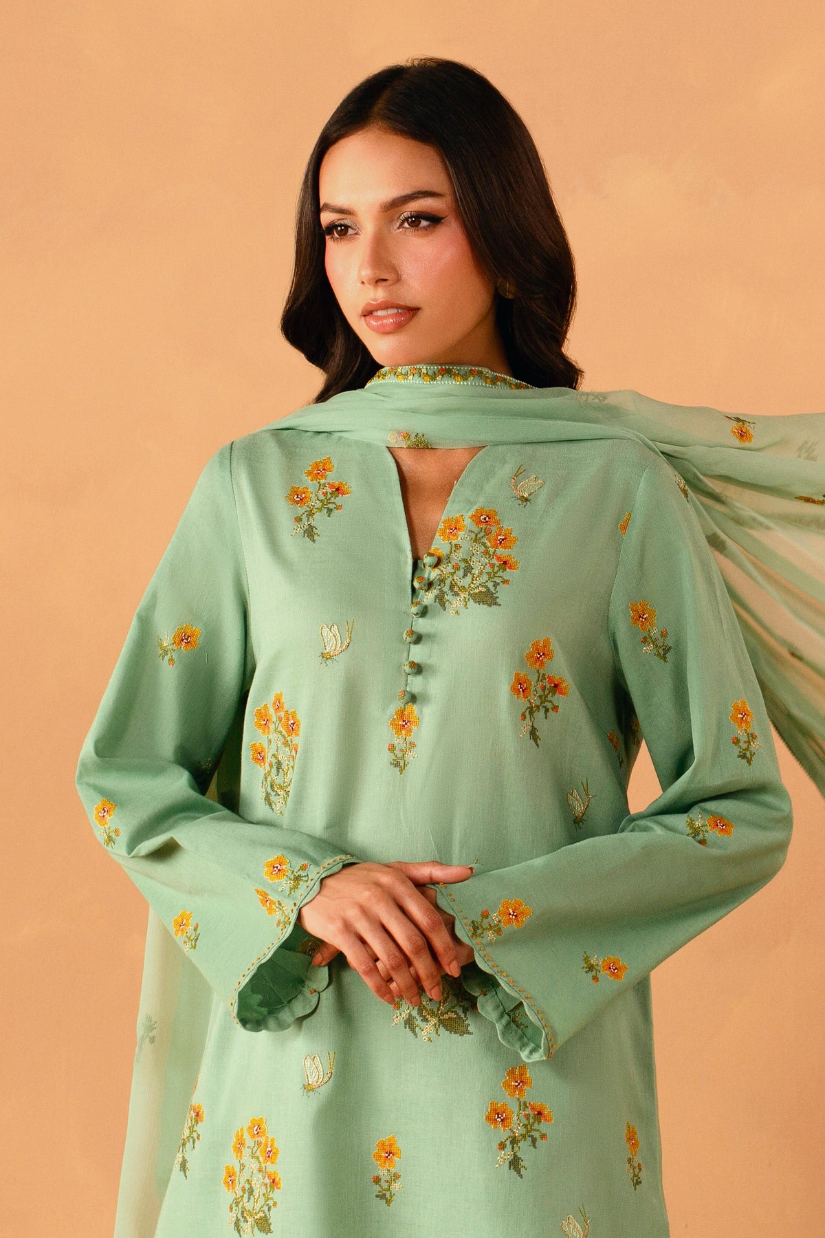 KHADDAR | EMBROIDERED