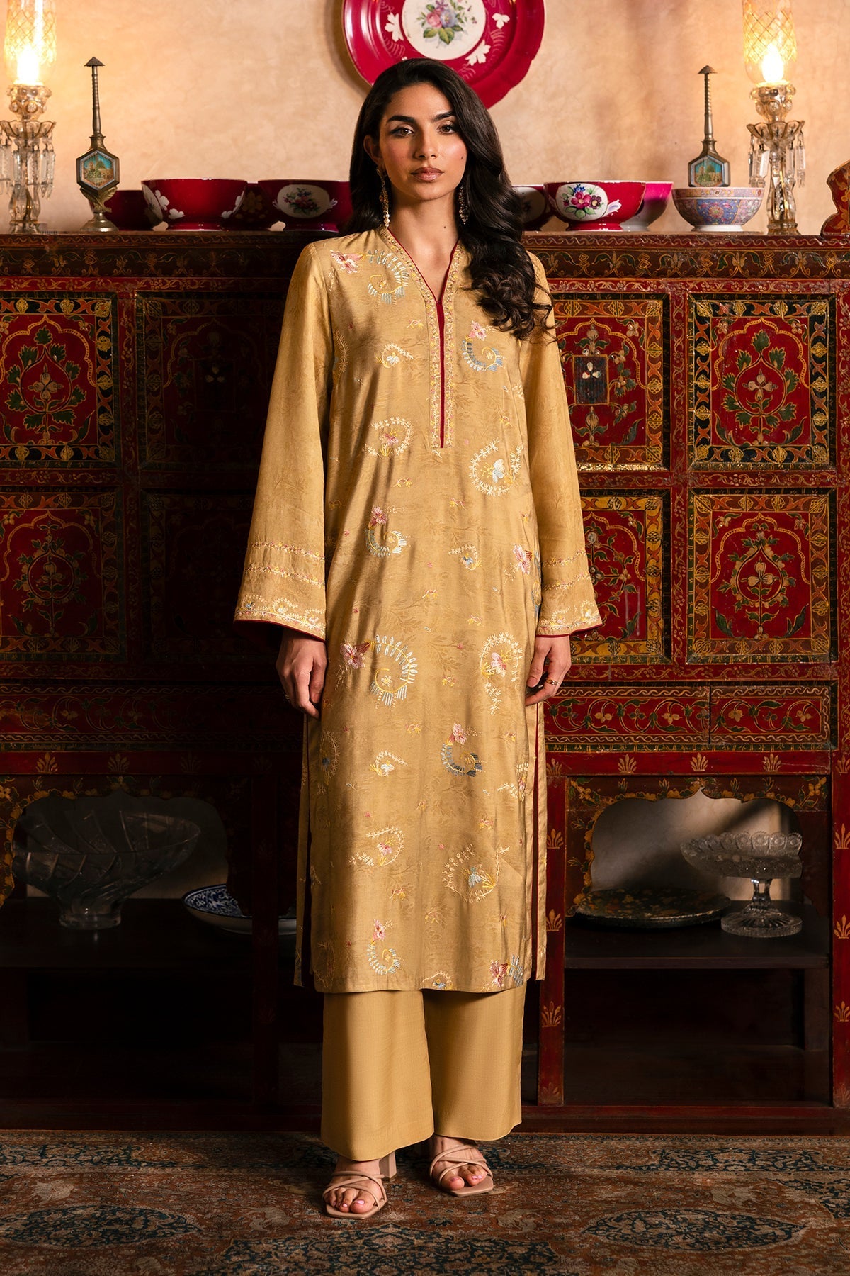PURE SILK  |  EMBROIDERED