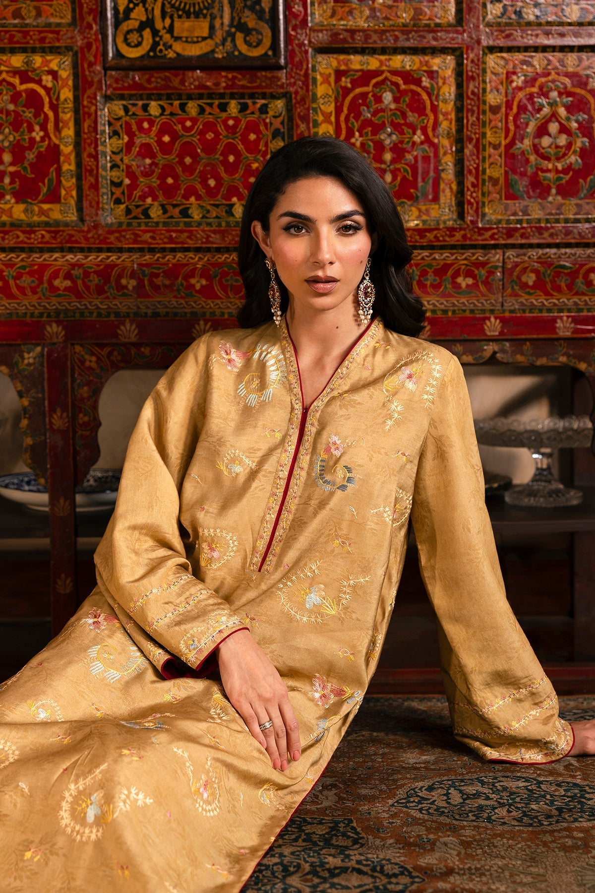 PURE SILK  |  EMBROIDERED