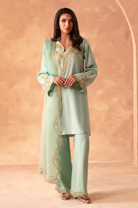 KHADI SILK | EMBROIDERED